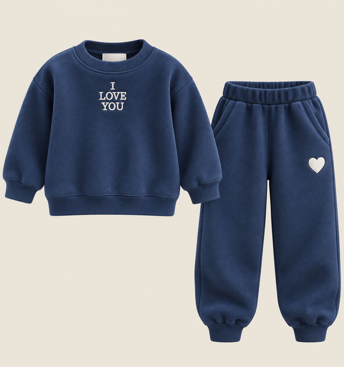 Ensemble sweat brodé