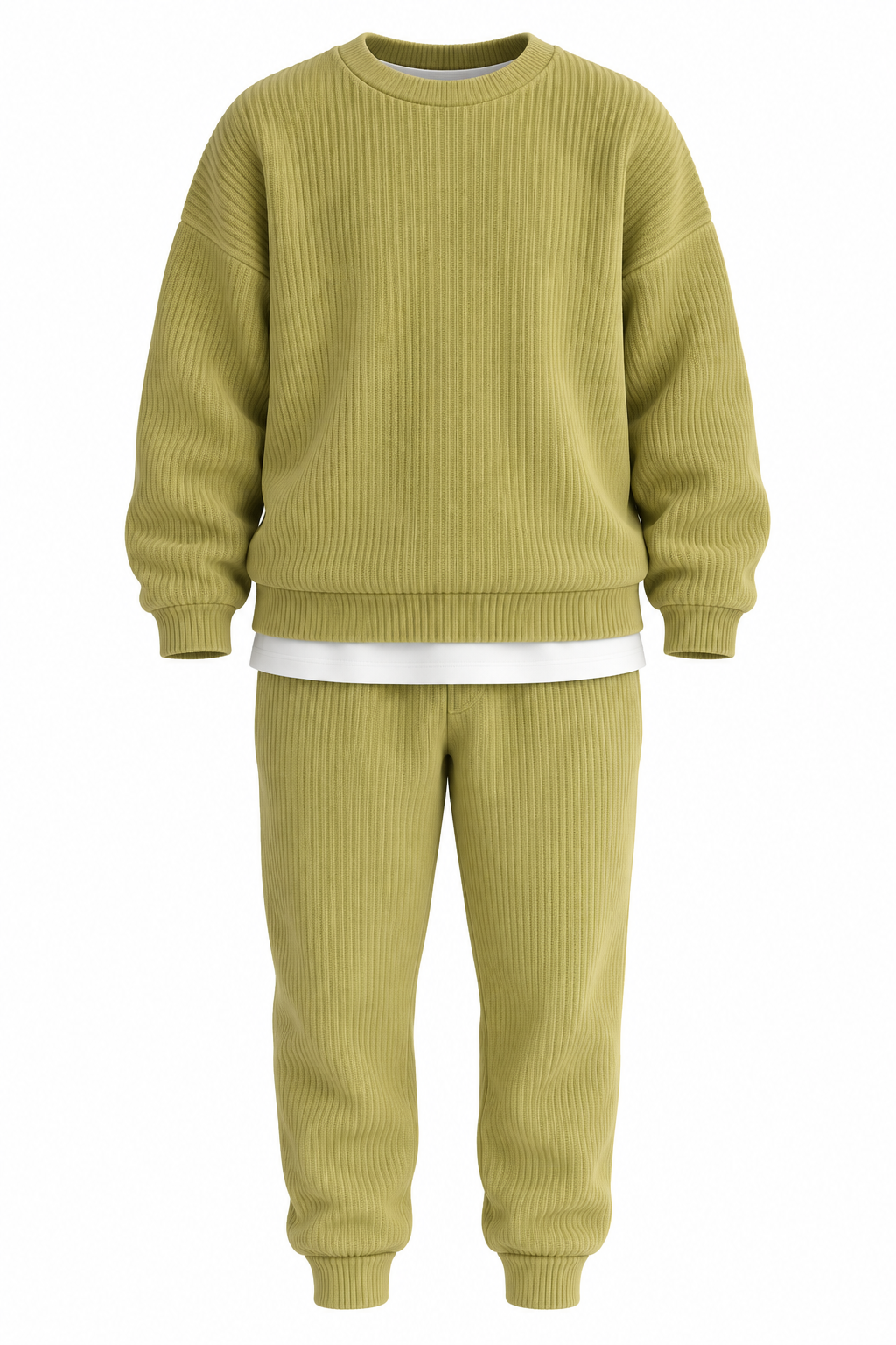 Ensemble sweat et pantalon tricoté