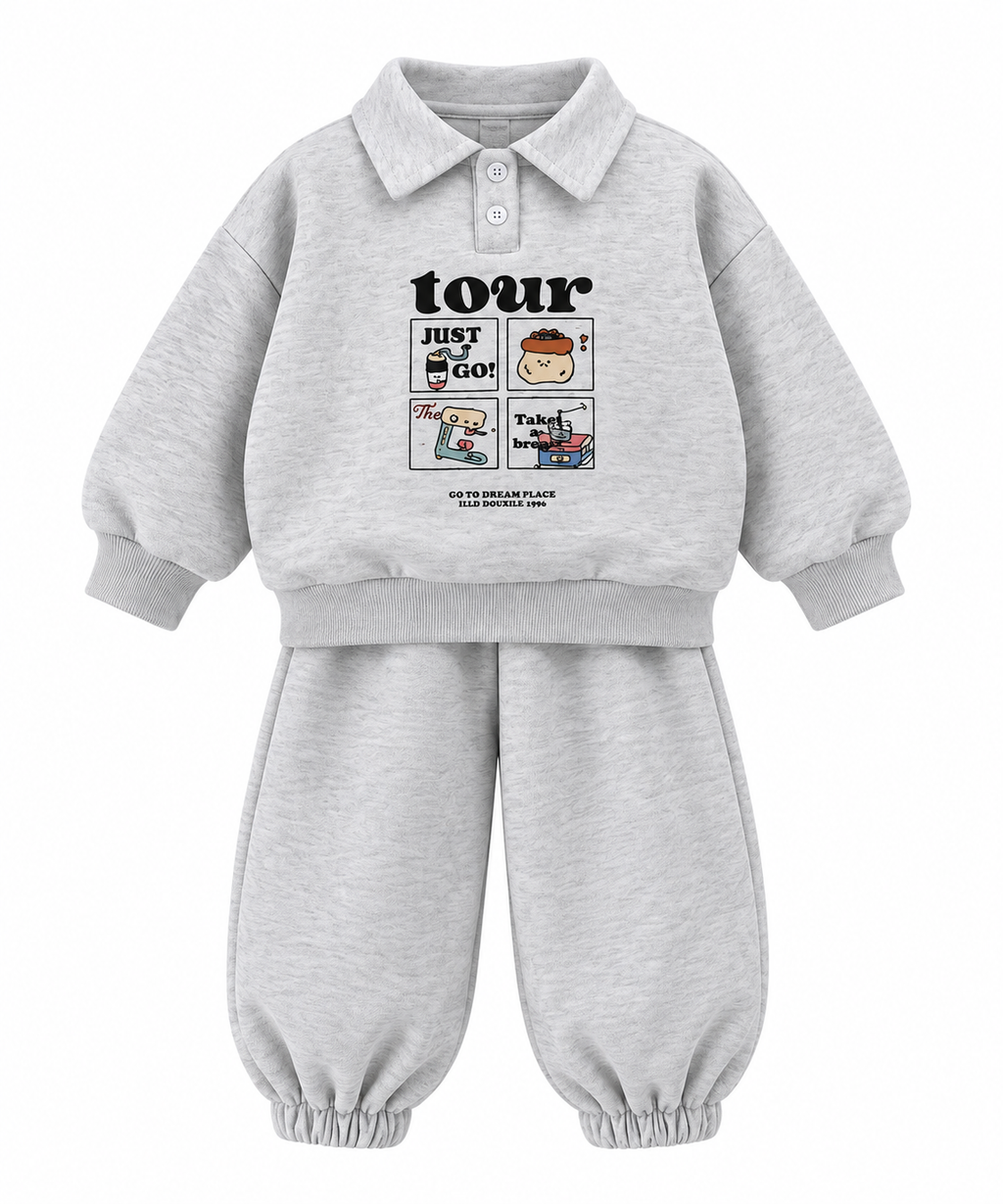 Ensemble polo et pantalon garçon
