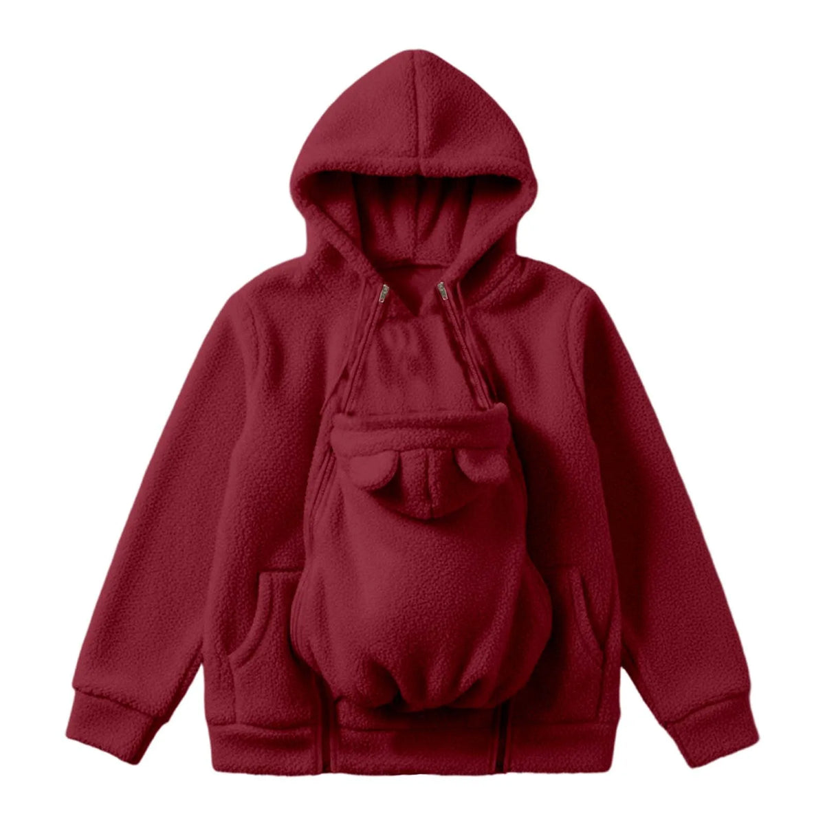 Manteau de portage polaire 2 en 1