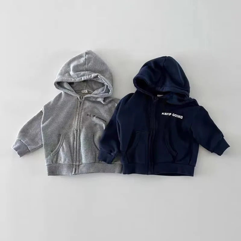 Ensemble sweat zippé à capuche