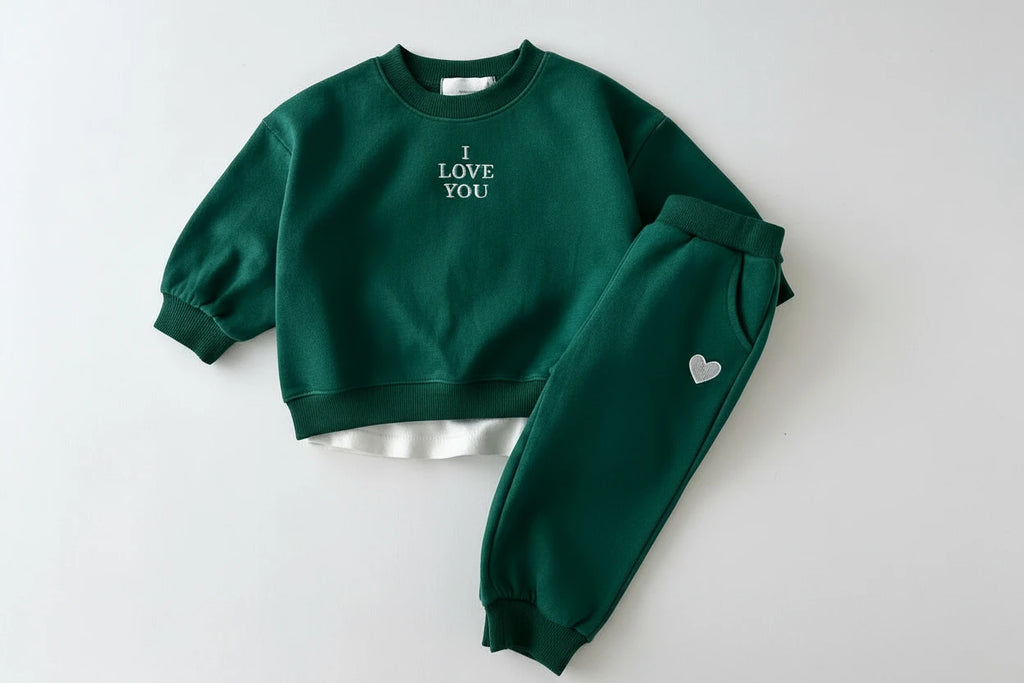 Ensemble sweat brodé