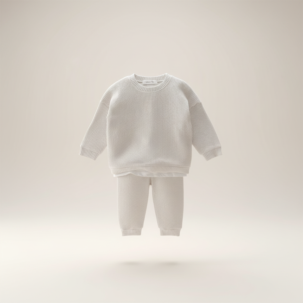 Ensemble sweat et pantalon tricoté