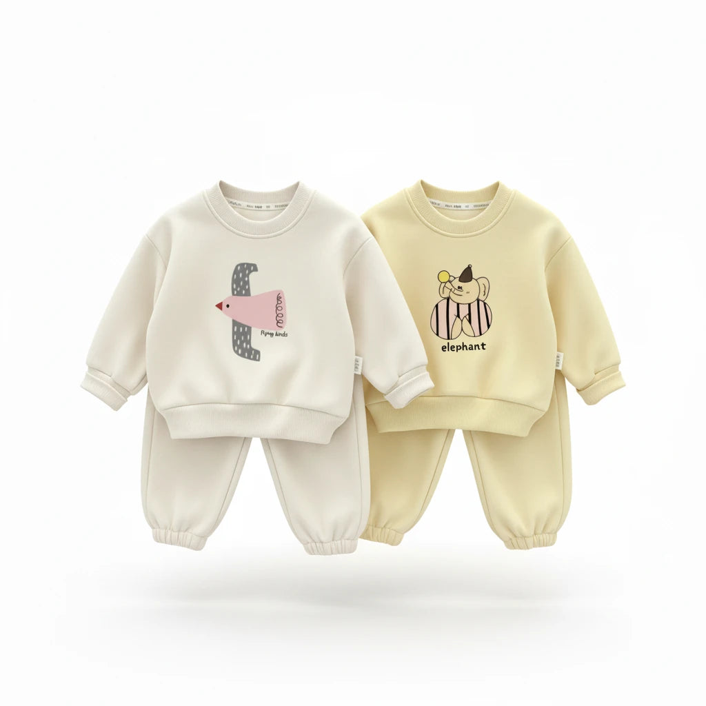 Ensemble sweat à capuche imprimé