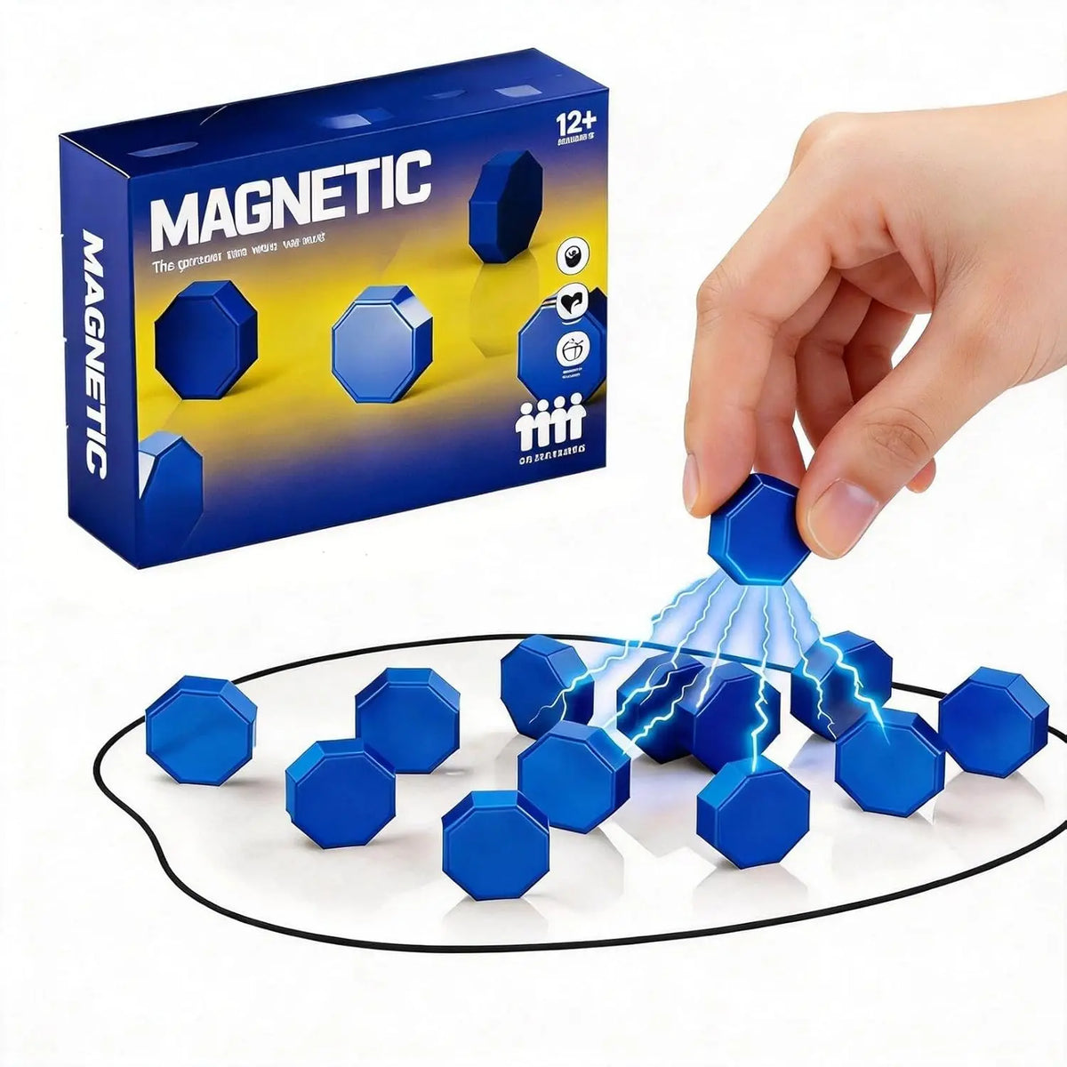 Jeu de société magnétique