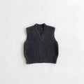 Gilet tricoté col V