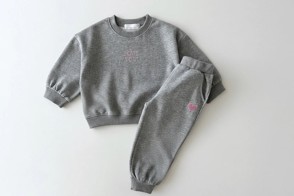 Ensemble sweat brodé