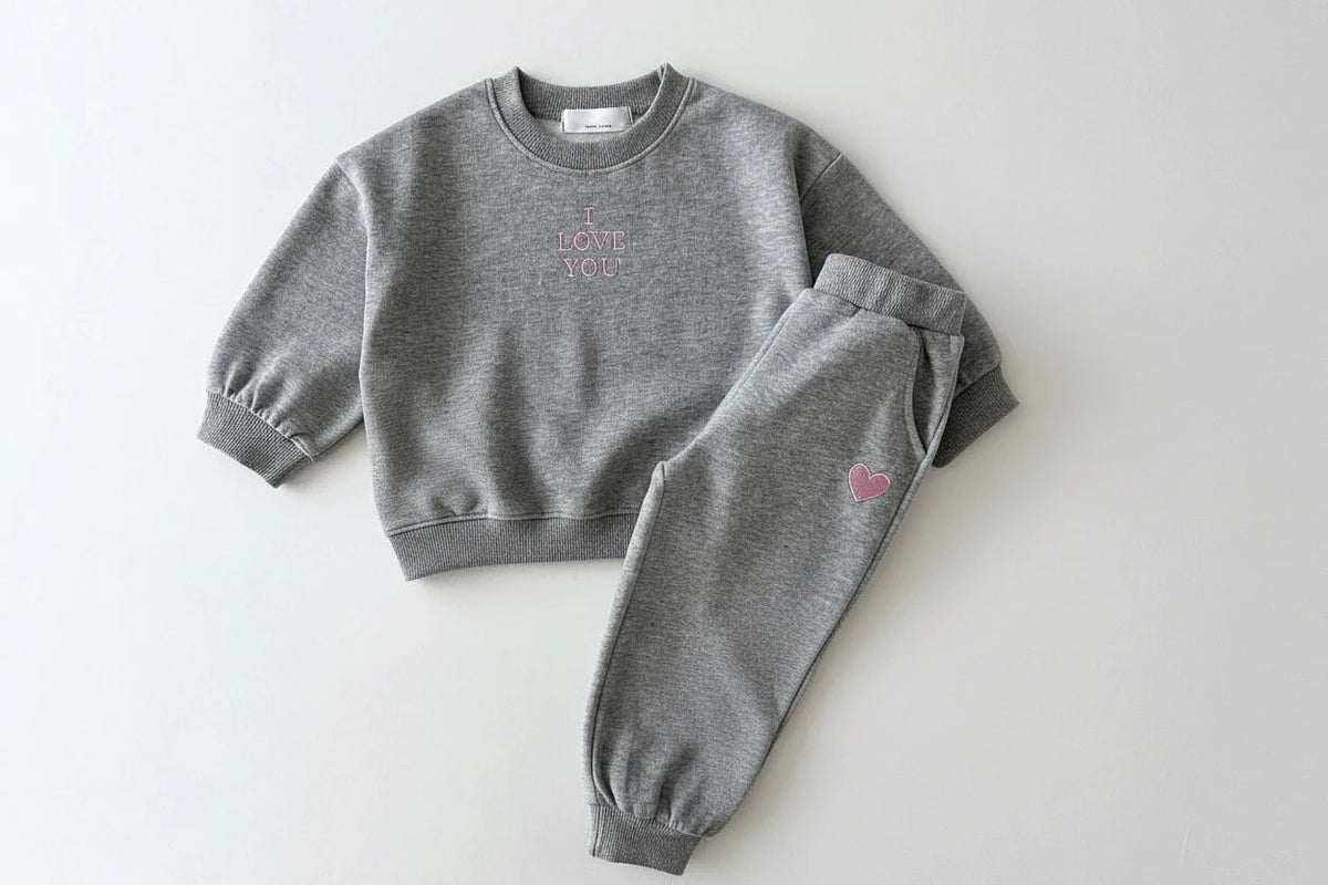 Ensemble sweat brodé