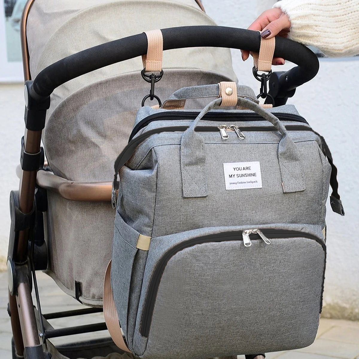 Sac à langer avec matelas à langer