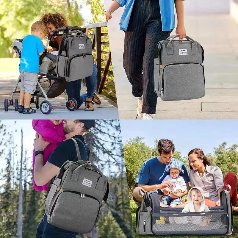 Sac à langer avec matelas à langer