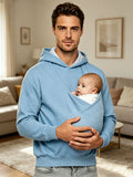 Sweat à capuche kangourou homme