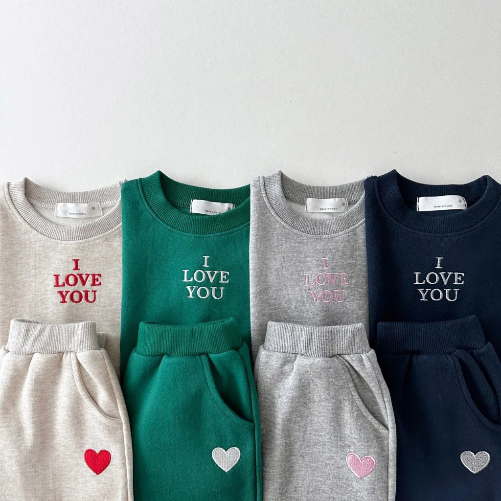Ensemble sweat brodé