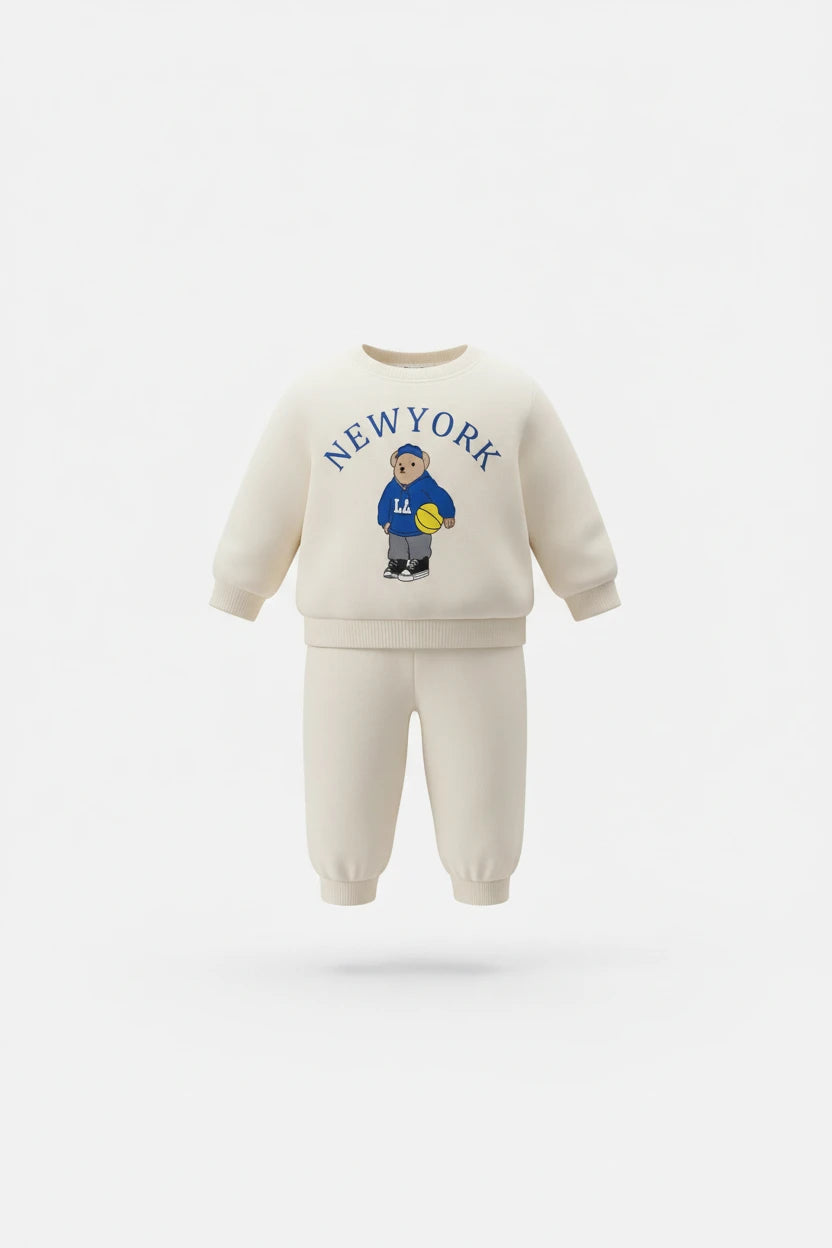 Ensemble sweat ourson