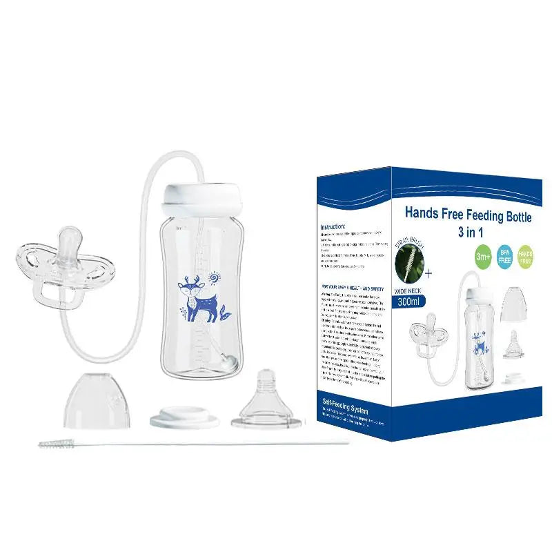 Biberon 3 en 1 anti-renversement 300 ml