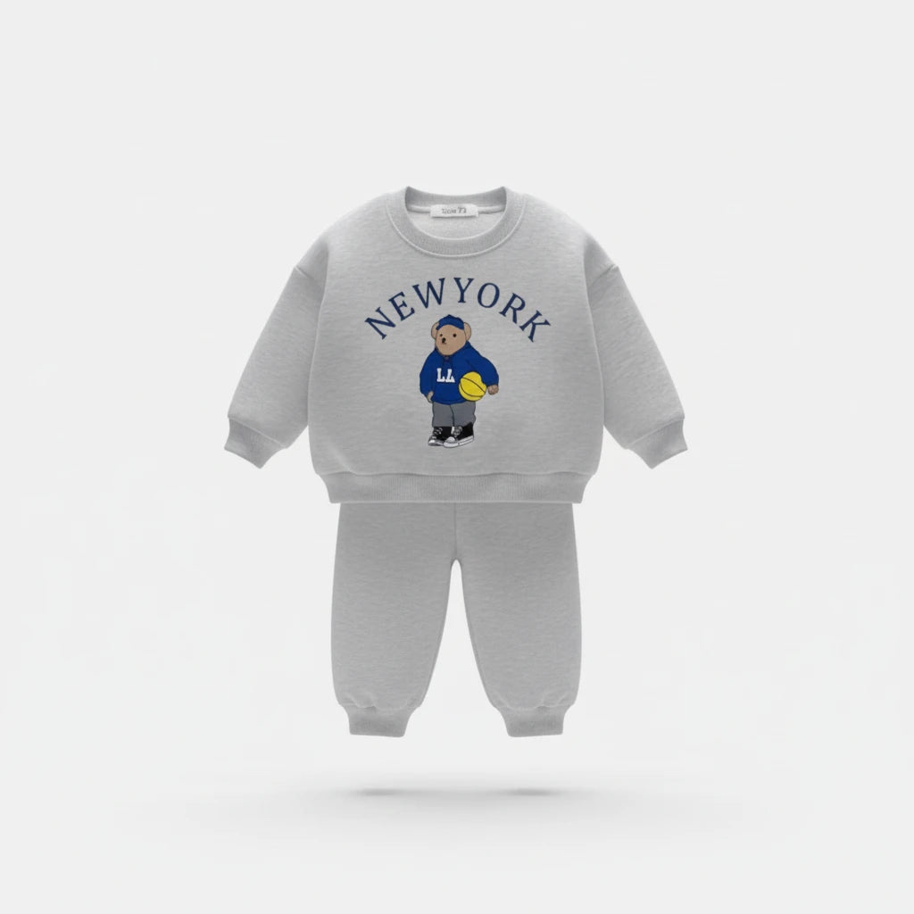 Ensemble sweat ourson