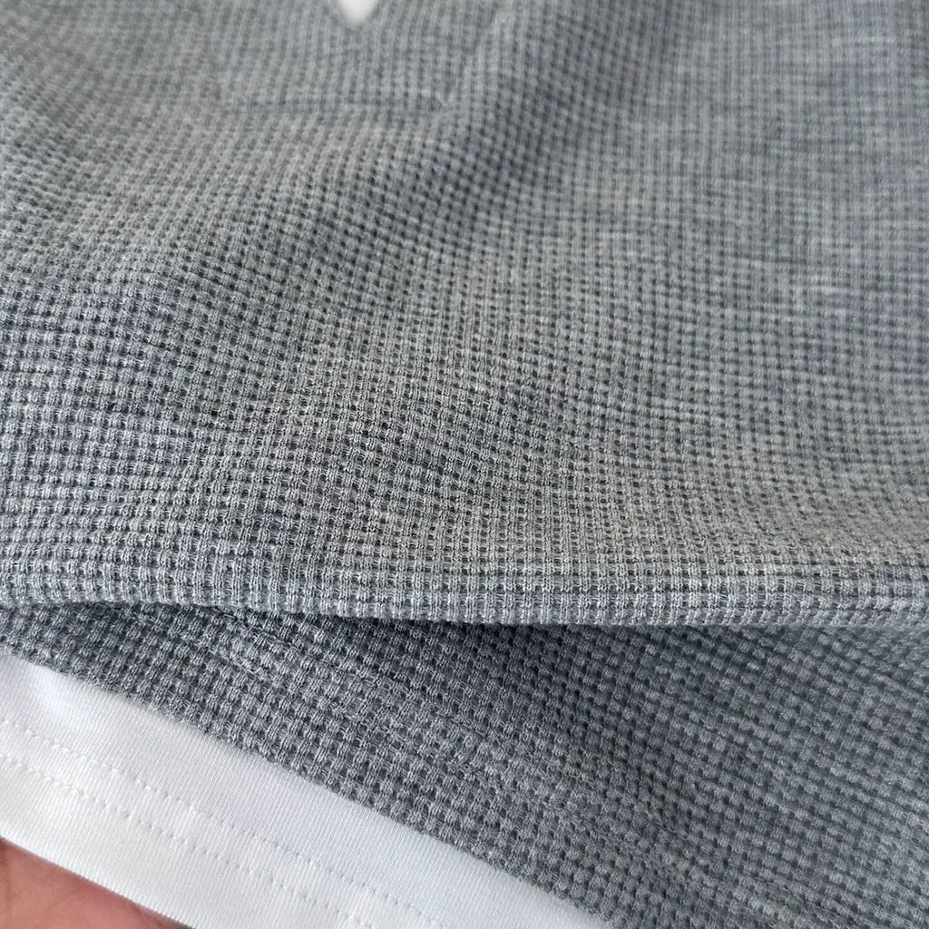 T-shirt gaufré effet deux pièces