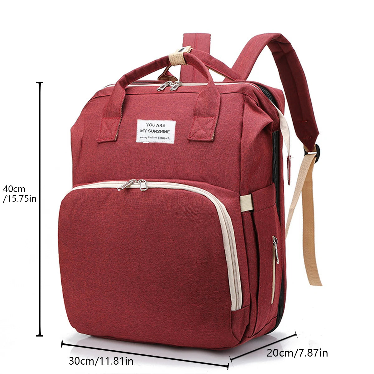 Sac à langer avec matelas à langer