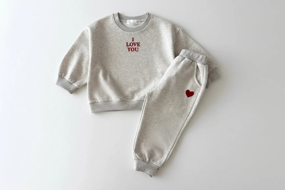 Ensemble sweat brodé